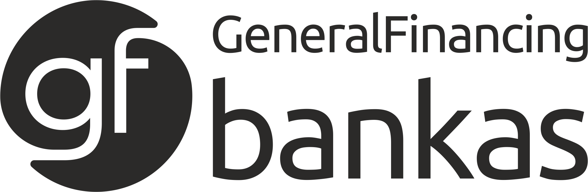 GENERAL FINANCING BANKAS